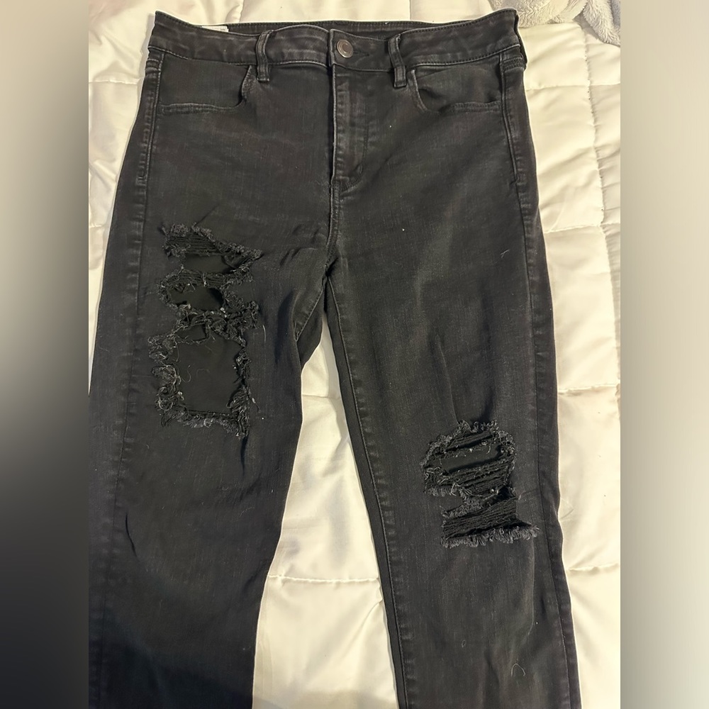 American eagle black jeans